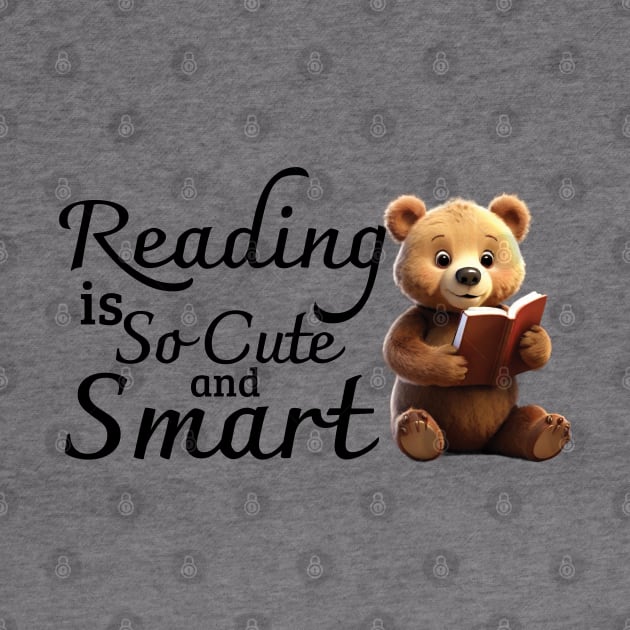 reading is so cute and smart by mdr design